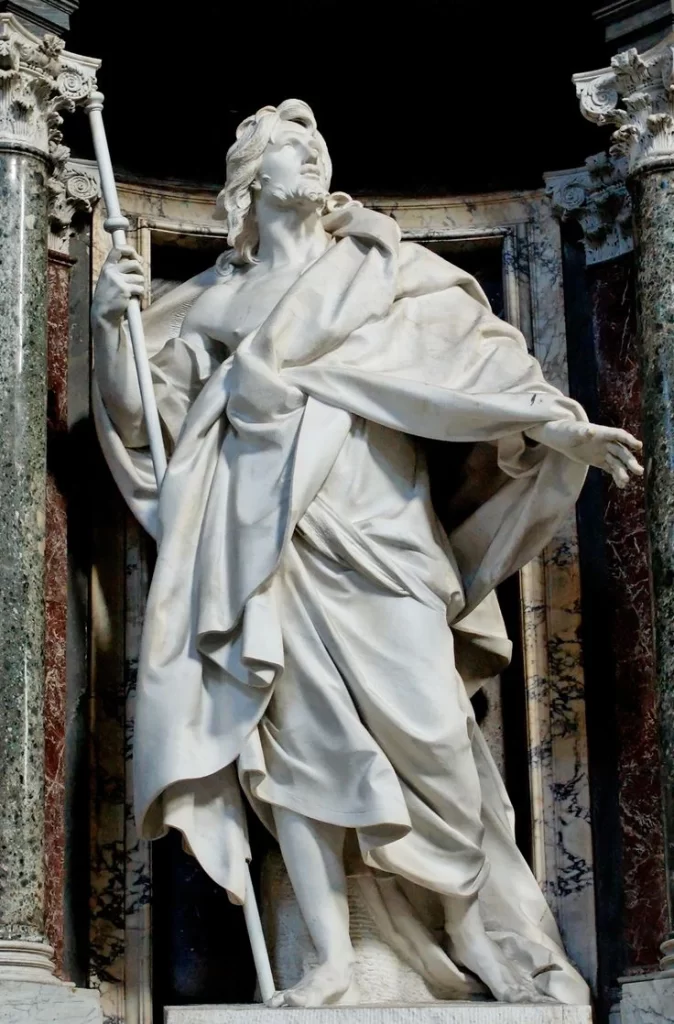 White Marble Statue