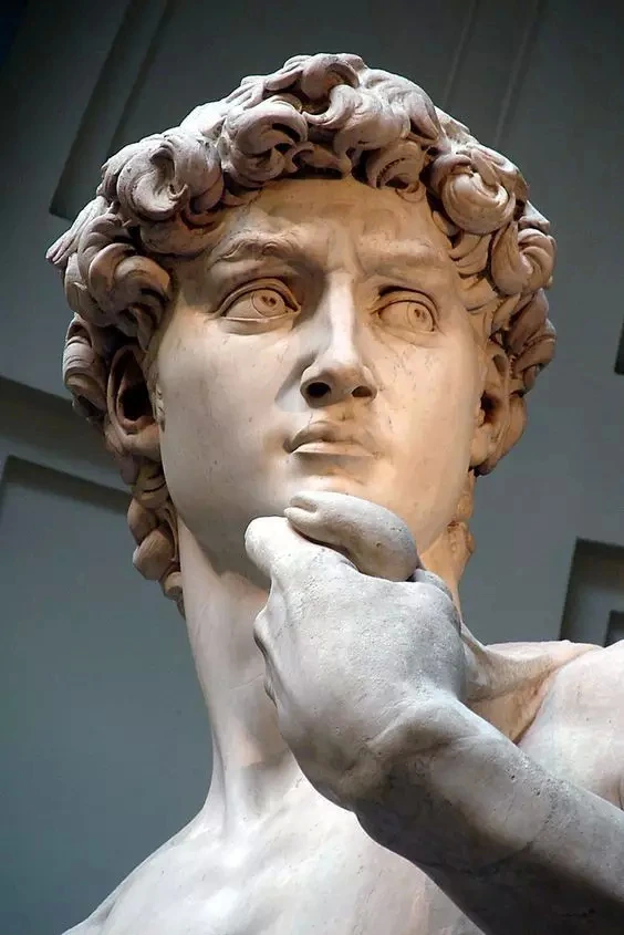 White Marble Statue