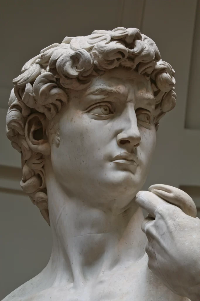White Marble Statue
