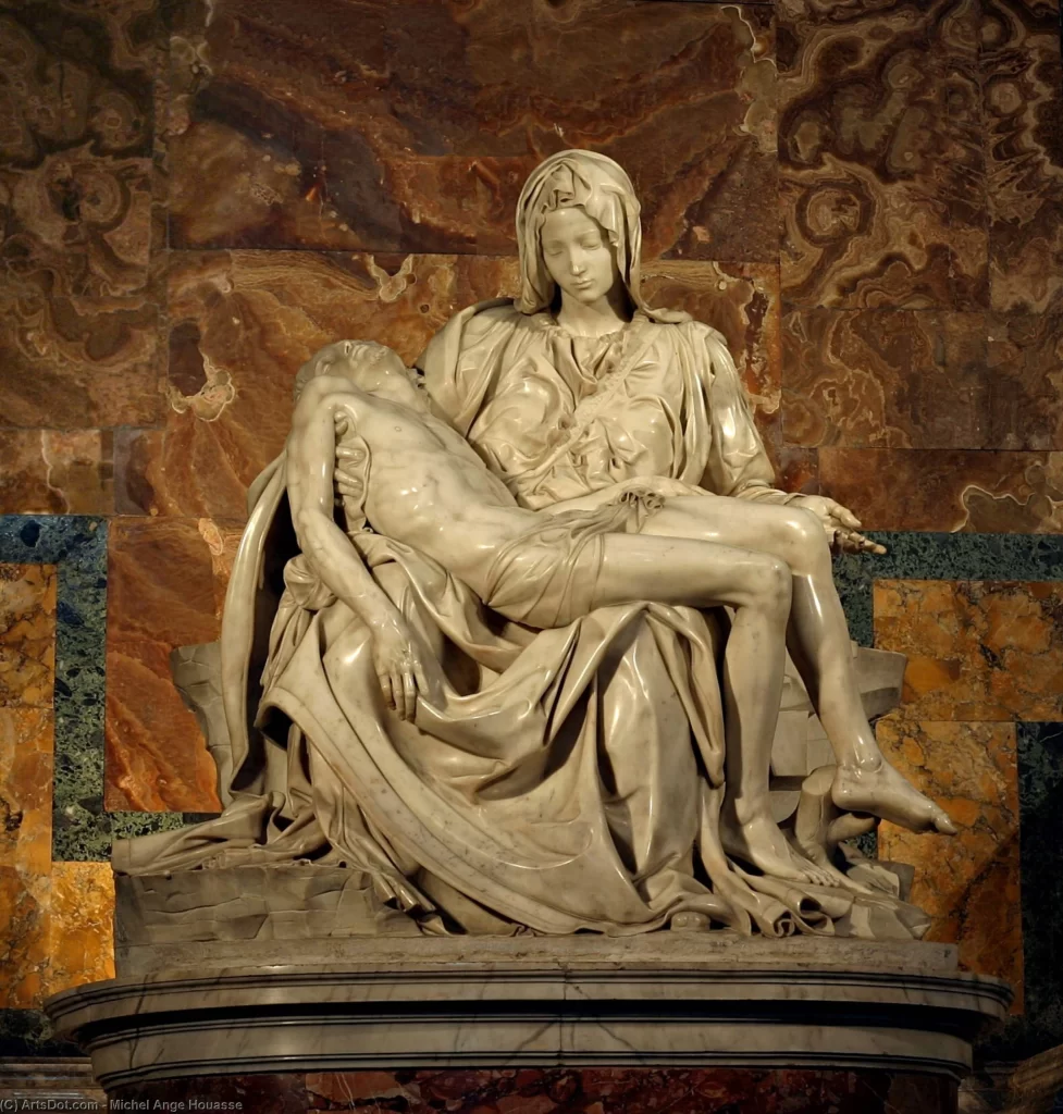White Marble Statue