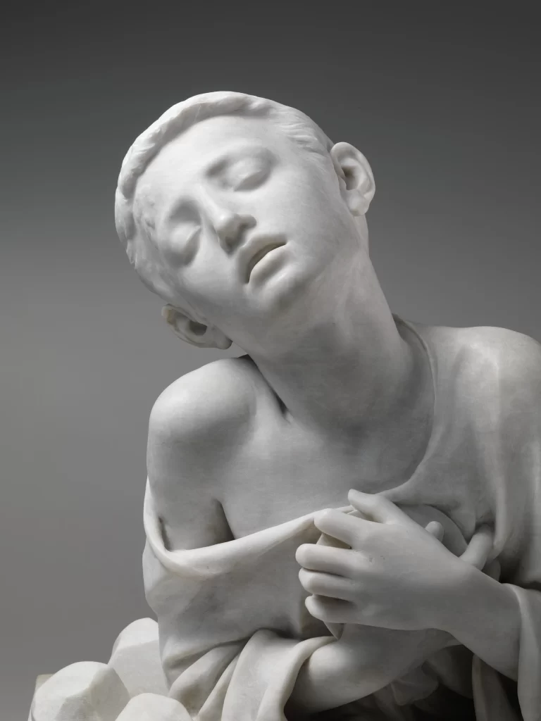 White Marble Sculpture