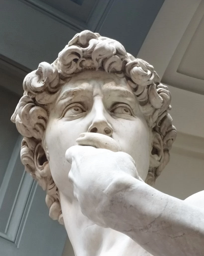 White Marble Statue