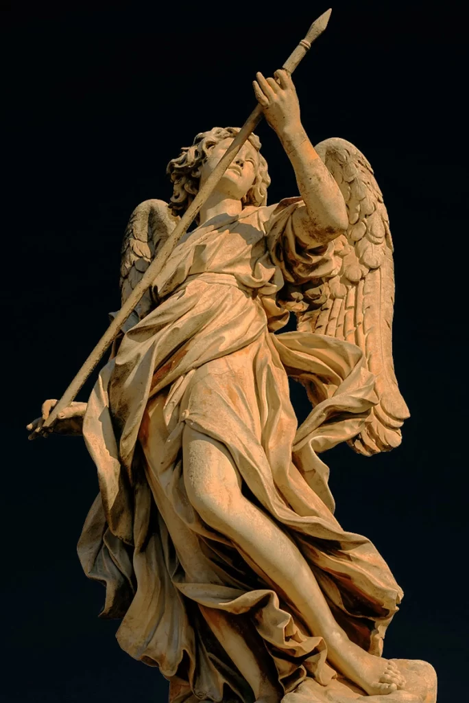 Beige Marble Statue