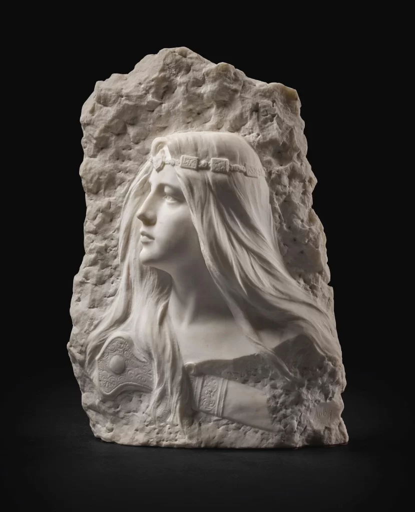 White Marble Sculpture