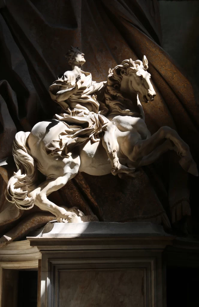 White Marble Statue