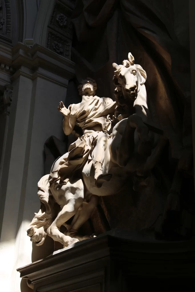 White Marble Statue