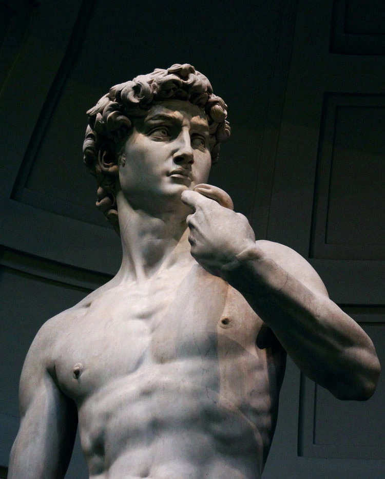 White Marble Bust