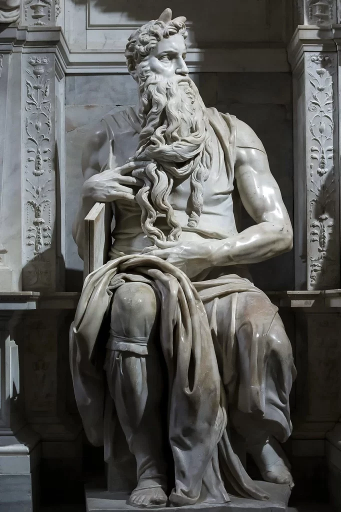 White Marble Statue