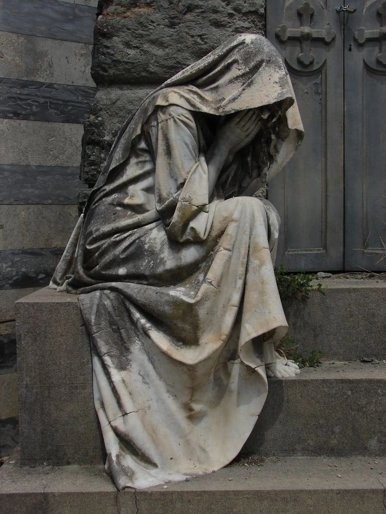 White Marble Statue