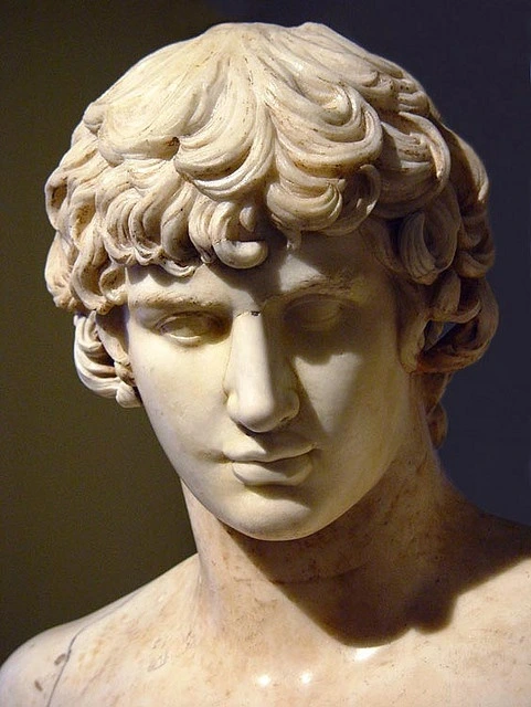 Cream Marble Statue