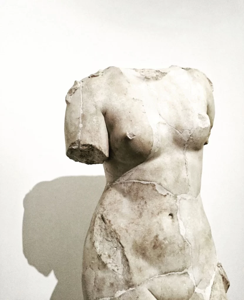 White Marble Statue