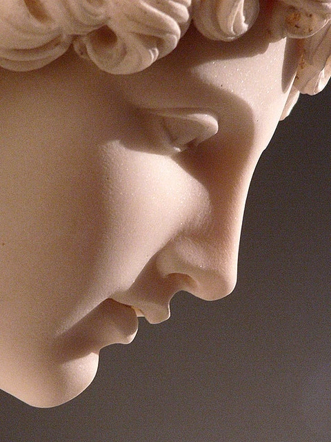 Cream Marble Sculpture