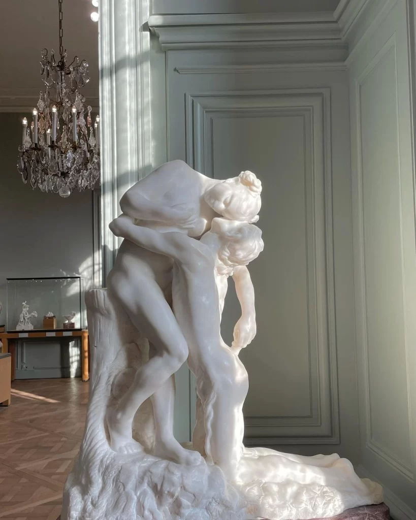 White Marble Sculpture