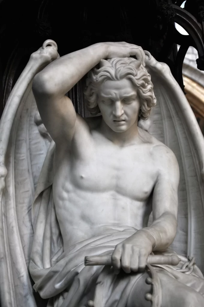 White Marble Statue