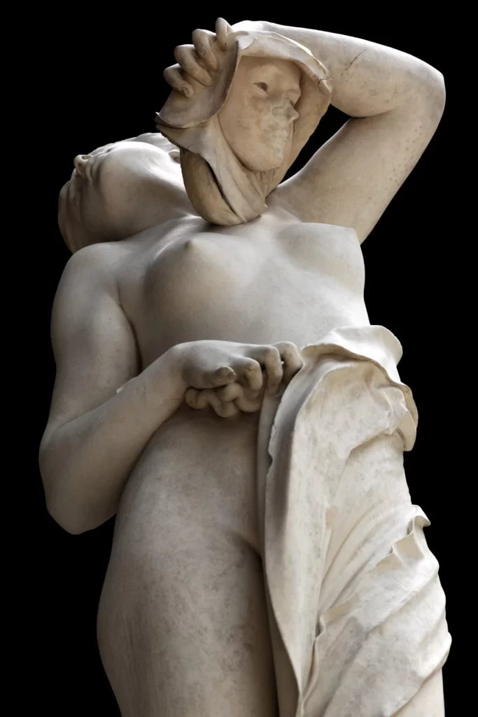 White Marble Sculpture