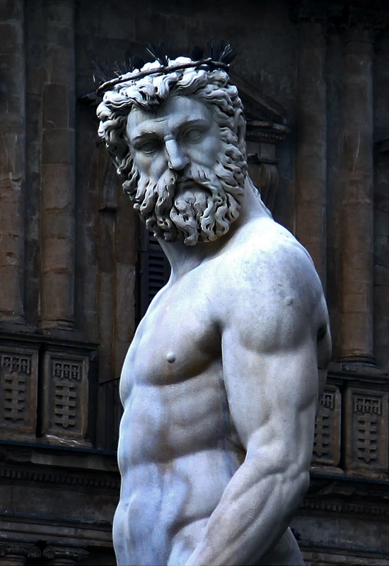 White Marble Statue
