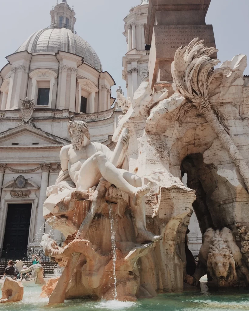White Marble Sculpture