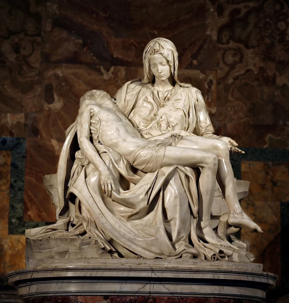 White Marble Statue