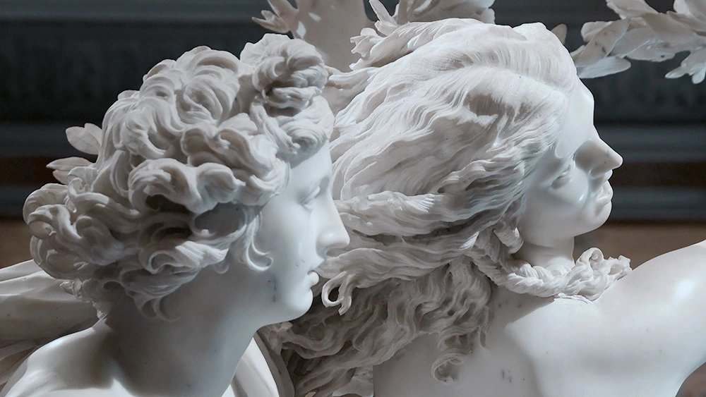 White Marble Sculpture