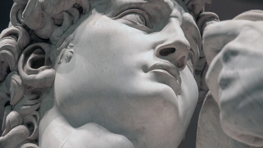 White Marble Sculpture