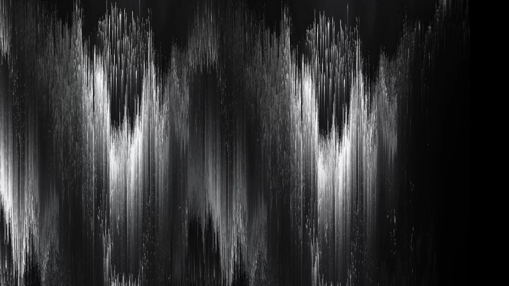Black Minimal Flow Abstract Background