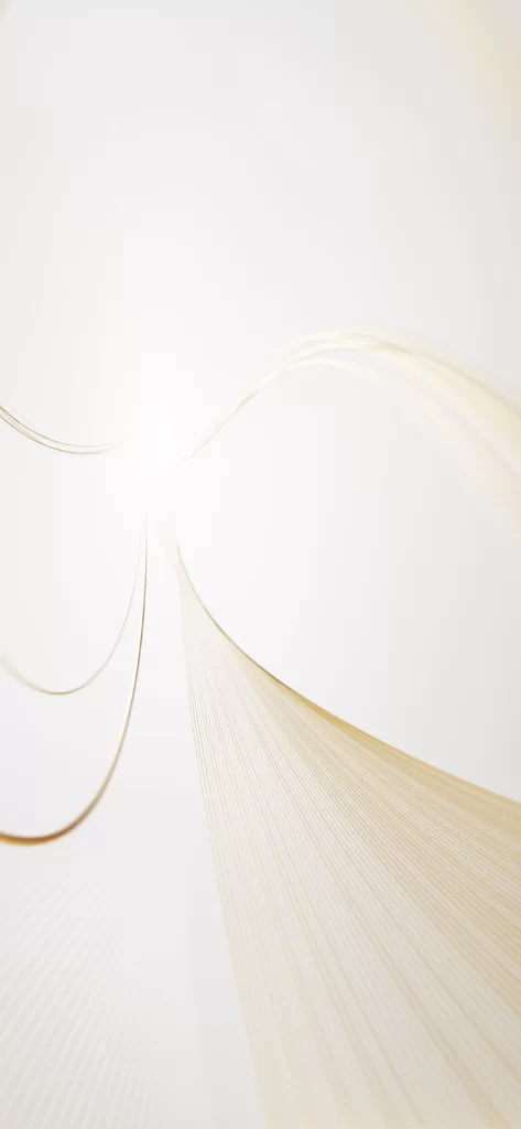 White Curve Layered Abstract Background