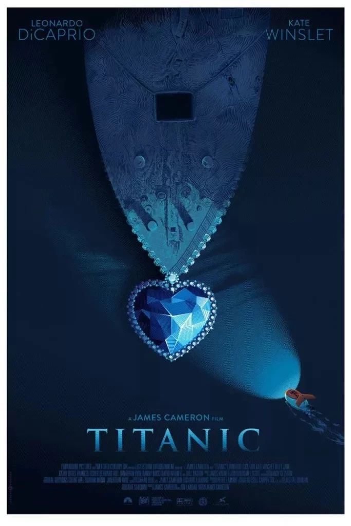 Titanic Heart Pendant Poster View