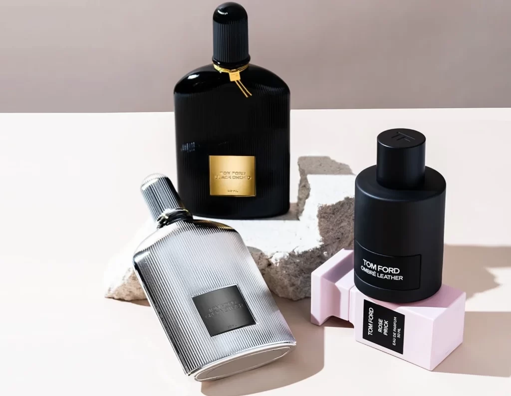 Tom Ford Perfume Bottle Closeup