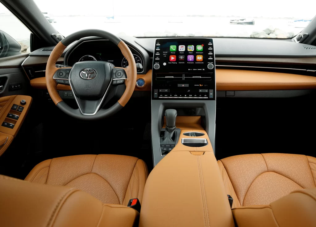 Toyota Interior Front View Brown Photography