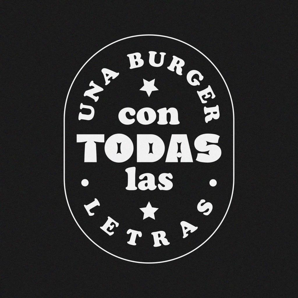 Una Burger Letters Logo