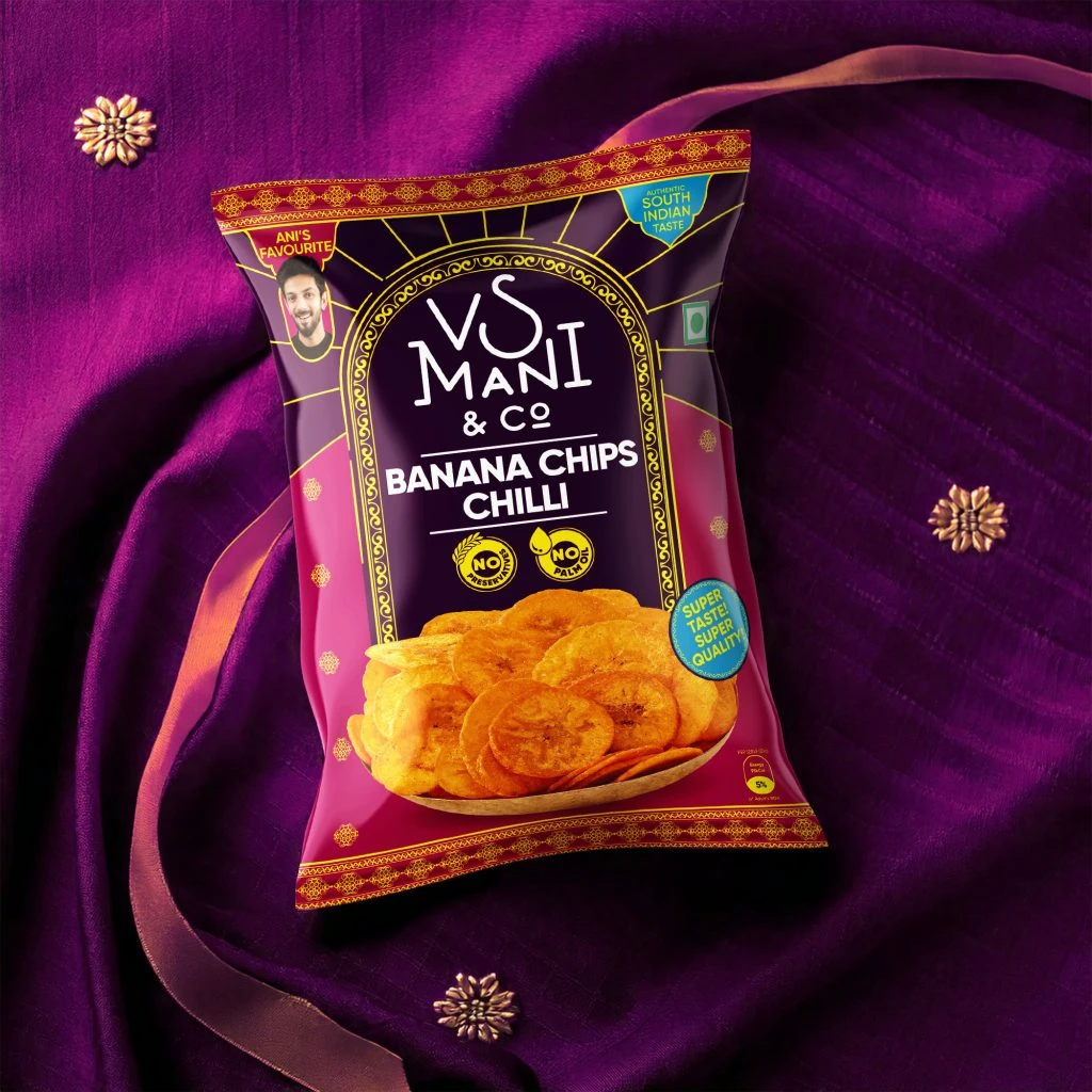 VS Mani Co Banana Chips Chilli Pouch