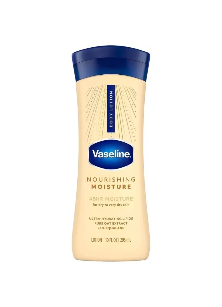 Vaseline Body Lotion Bottle Angle