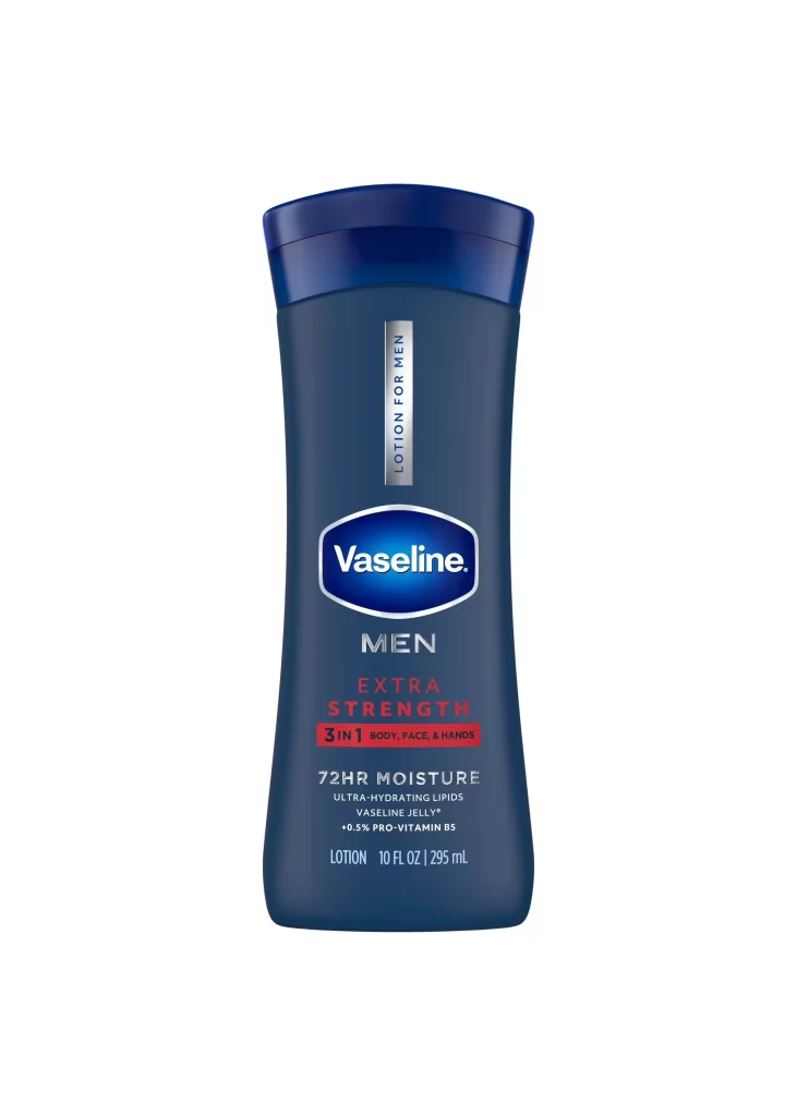 Vaseline Body Lotion Bottle Detail