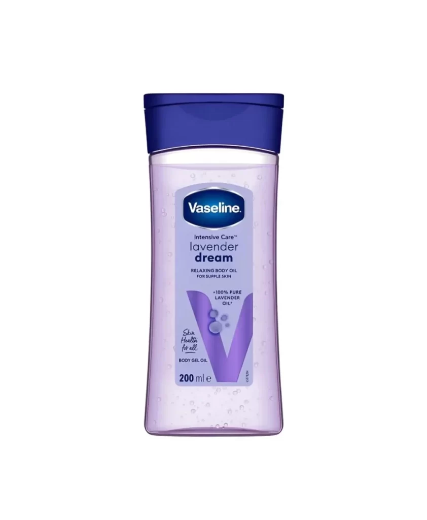 Vaseline Body Oil Bottle