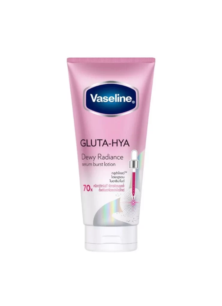 Vaseline Serum Burst Lotion Tube View