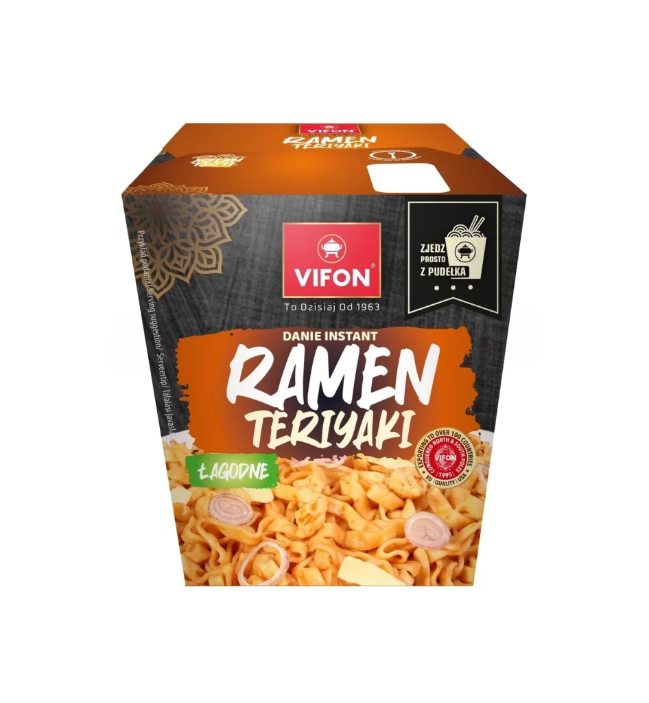Vifon Instant Ramen Teriyaki Box
