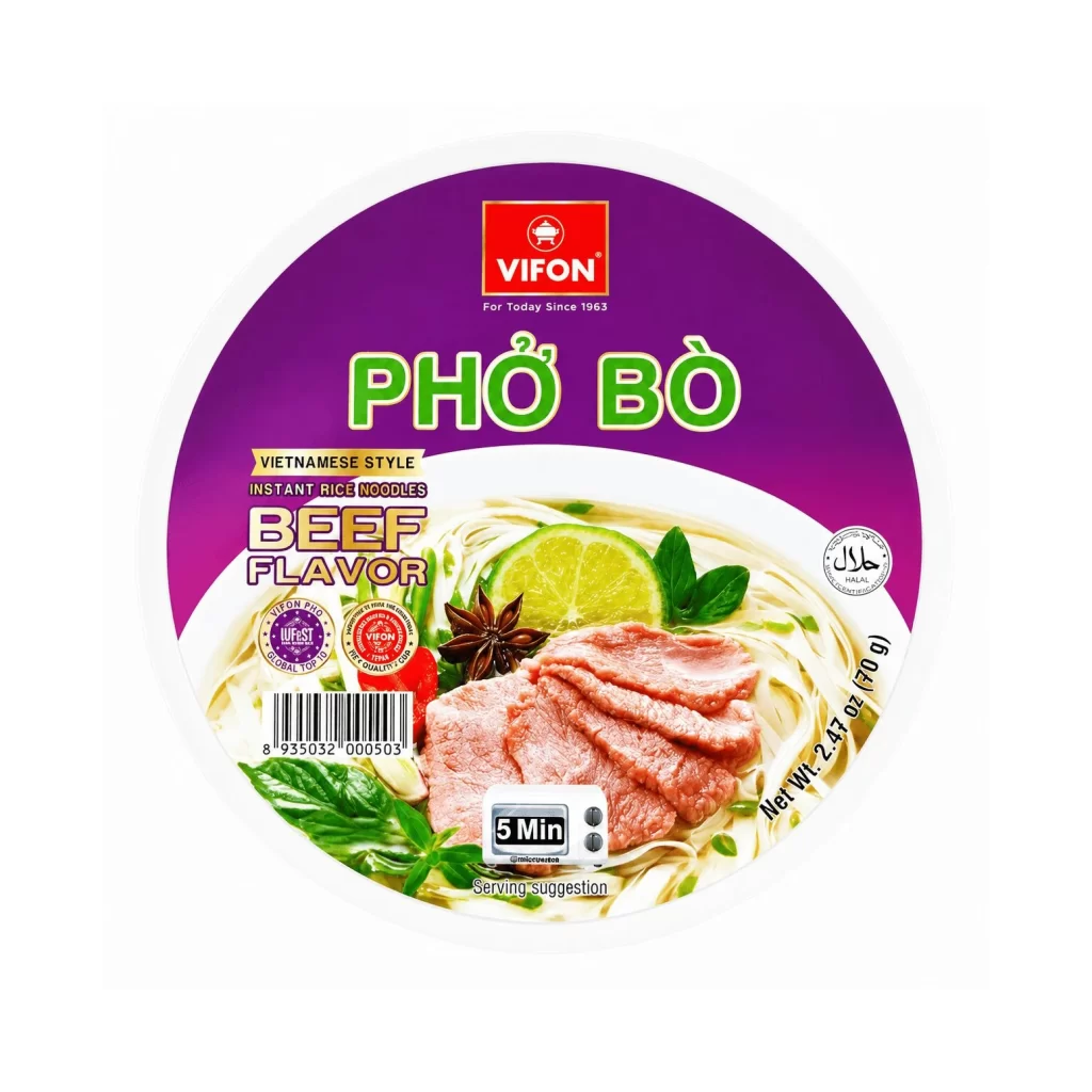 Vifon Instant Rice Noodle Can