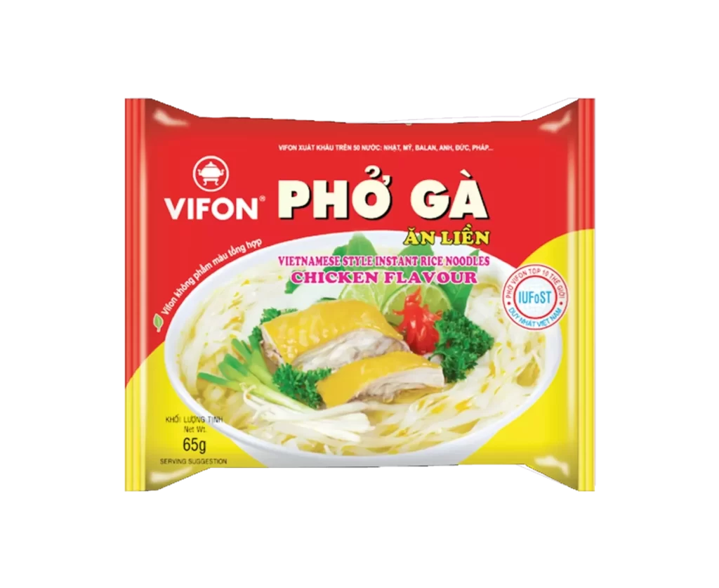 Vifon Instant Rice Noodle Pouch Detail