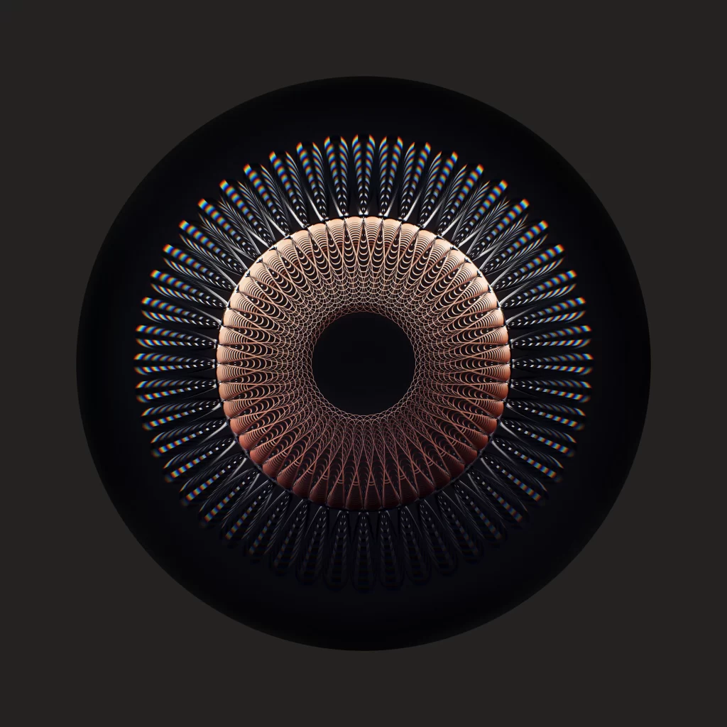 Vivid 3D Design Background