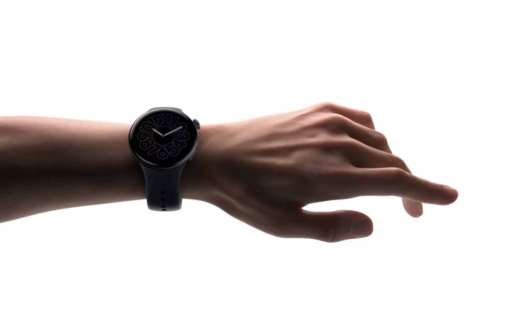 Vivo Smartwatch Digital Clock Face Black UI