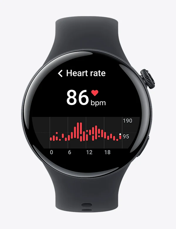 Vivo Smartwatch Heart Rate Screen UI