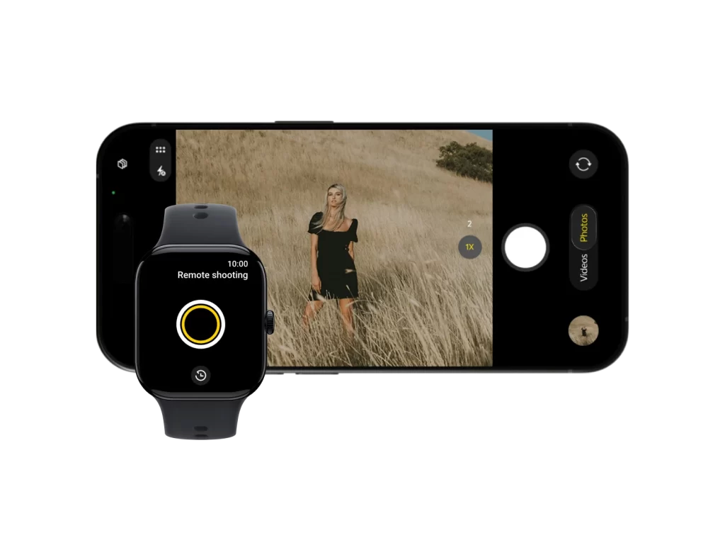 Vivo Phone Camera Remote Shooting Screen UI