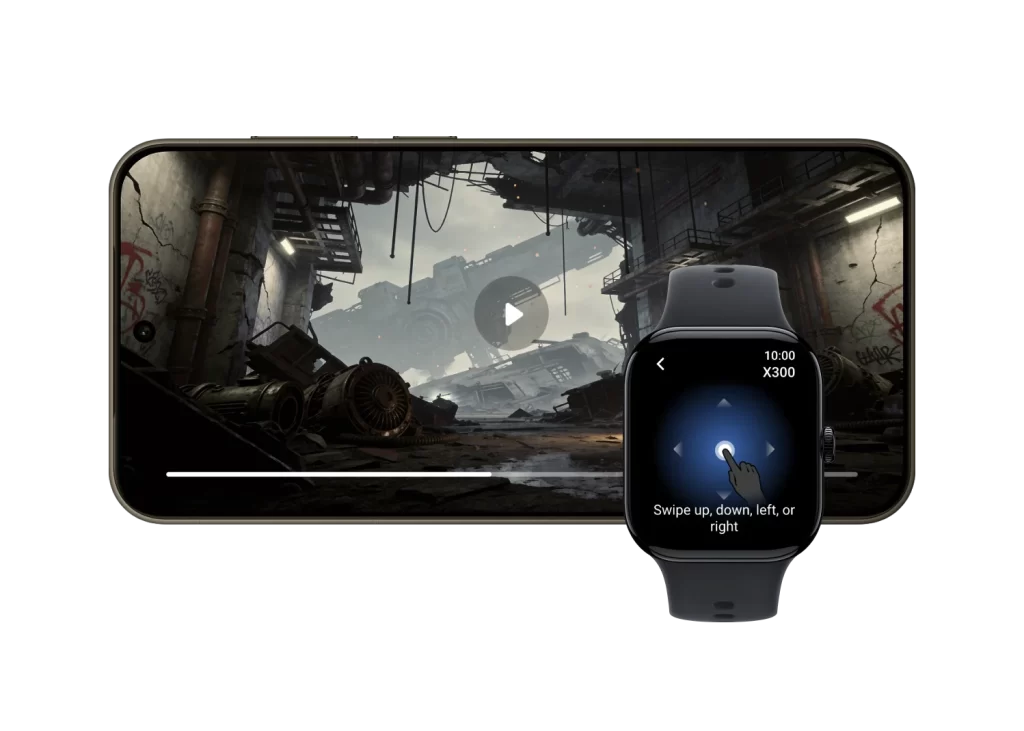 Vivo Phone Game Watch Control Screen