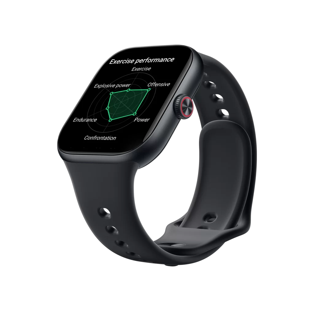 Vivo Smartwatch Exercise Performance Screen UI