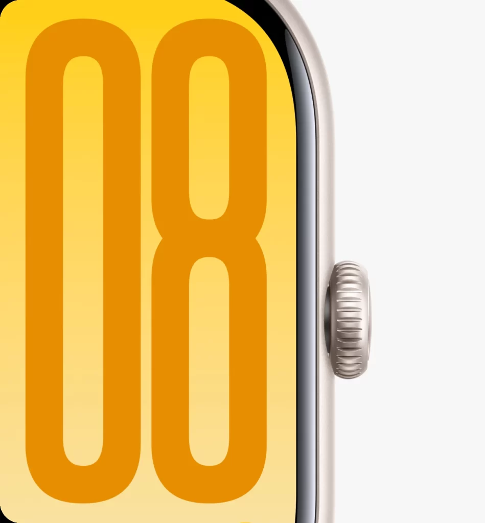 Vivo Smartwatch Minimal Clock Face Silver UI