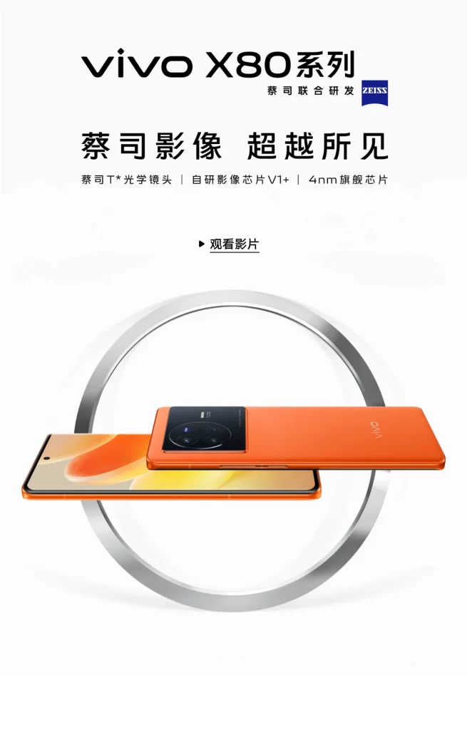 Vivo X80 Zebra Edition