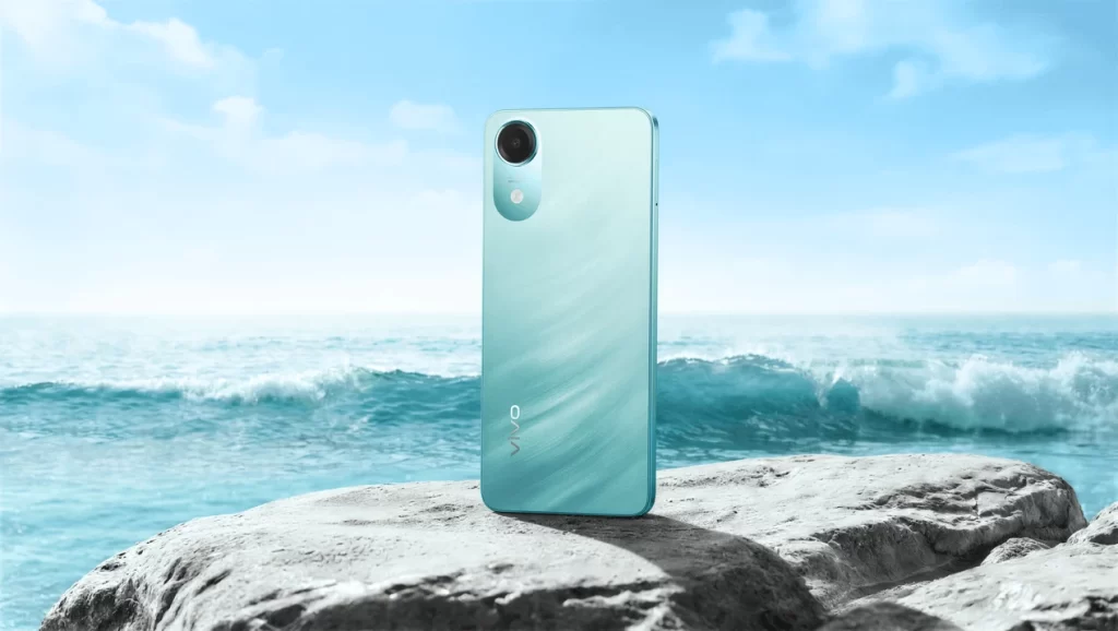 Vivo Phone Light Blue Sea Scene