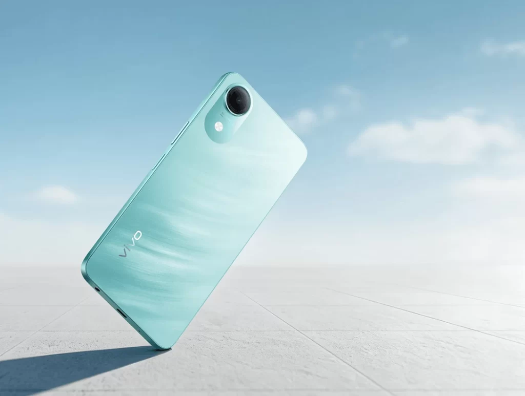 Vivo Phone Light Blue Sky Scene