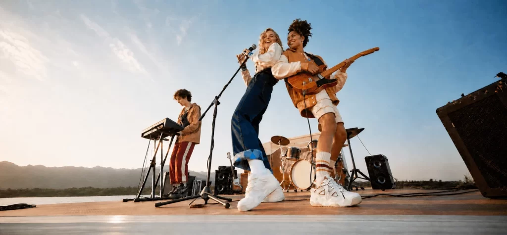 Vivo Phone Band Concert Photography