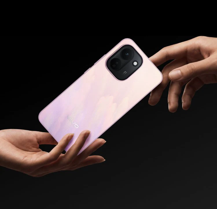 Vivo Phone Gradient Back Hands